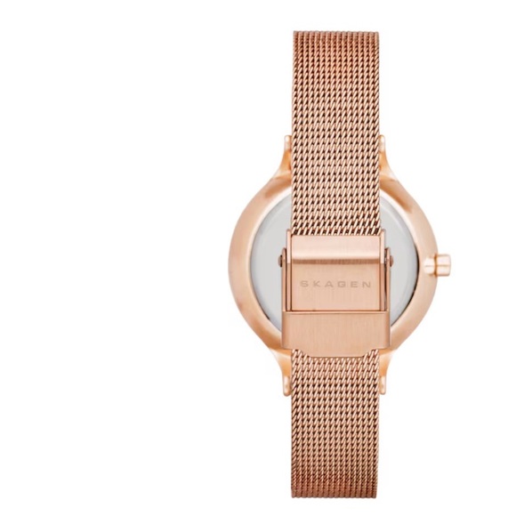 Skagen Women\'s Watch with Rose Gold Mesh Band main image 6